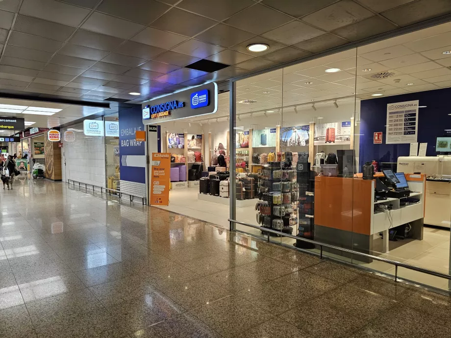 Consigna de equipajes, Terminal 2