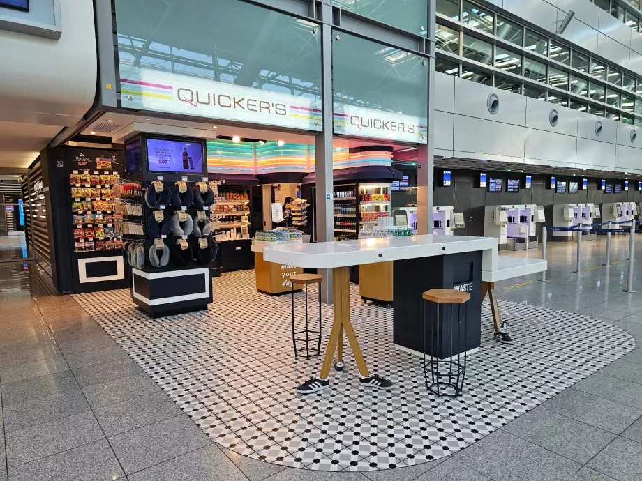 Refrescos en la zona pública