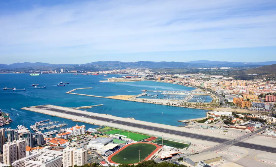 llegada por aeropuerto Gibraltar