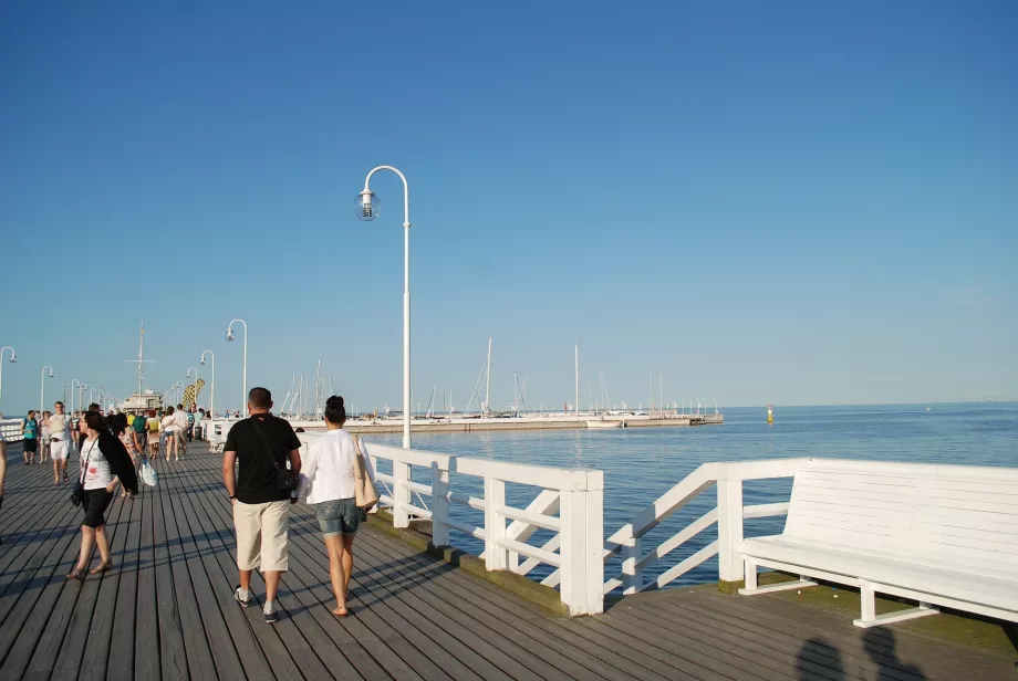 El muelle de Sopot