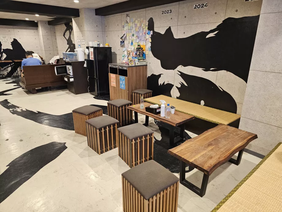 Zonas comunes en la recepción