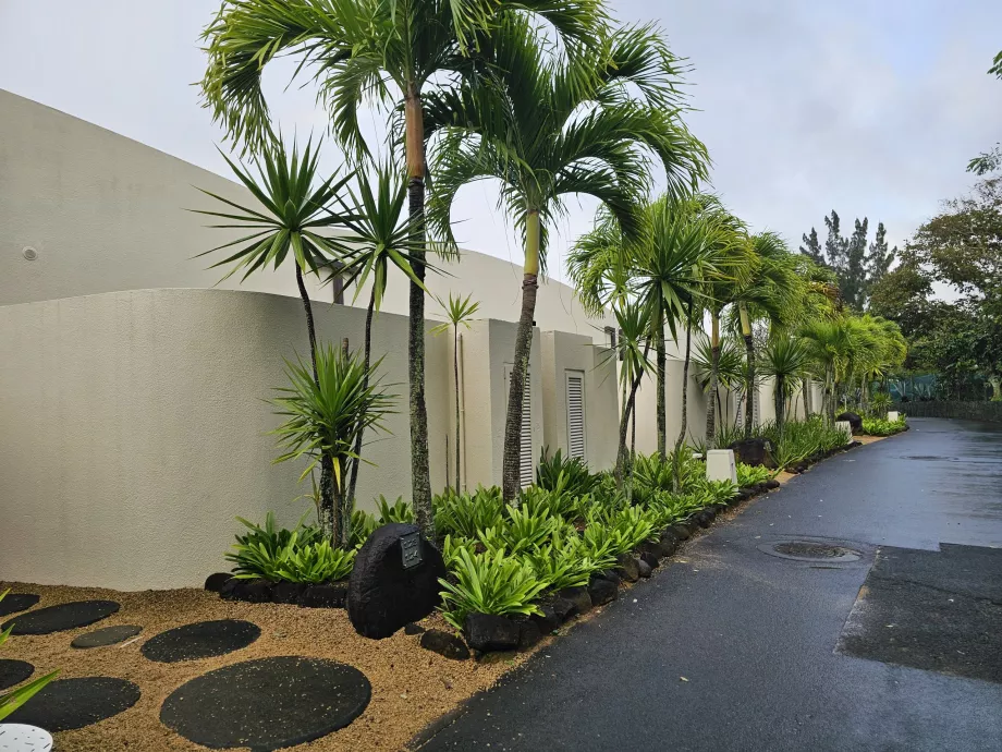 Habitaciones desde el exterior