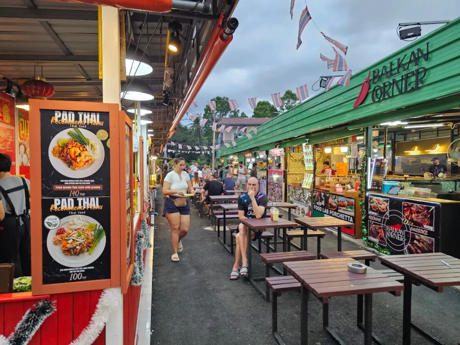 Mercado nocturno de Lamai