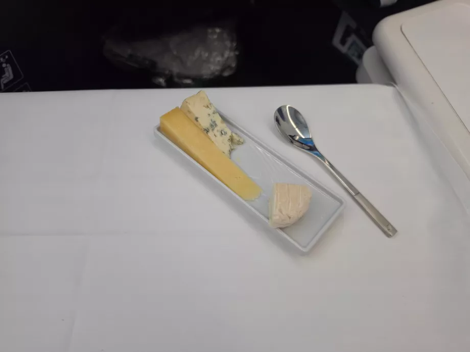 Almuerzo: una selección de quesos