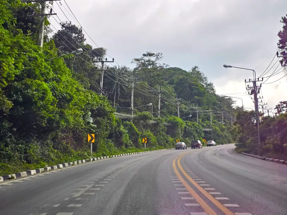 Principales carreteras de la isla