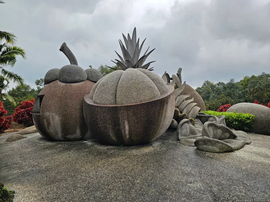 Frutas de piedra mágicas