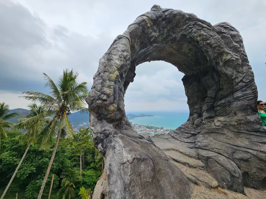 Vista desde la piedra solapada 2