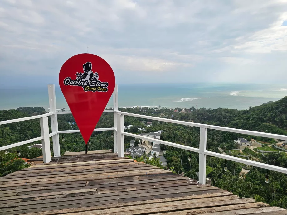 Vista desde la piedra solapada 1