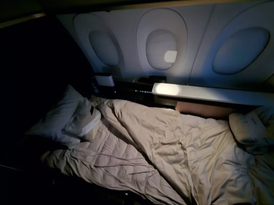 Sofá desplegado en cama