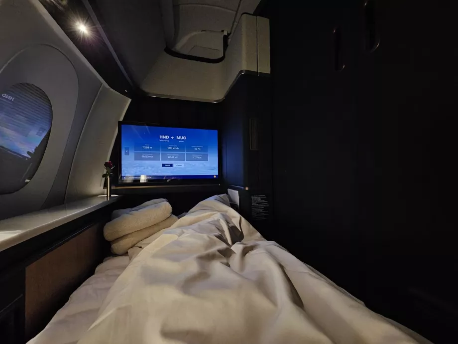 Sofá desplegado en cama