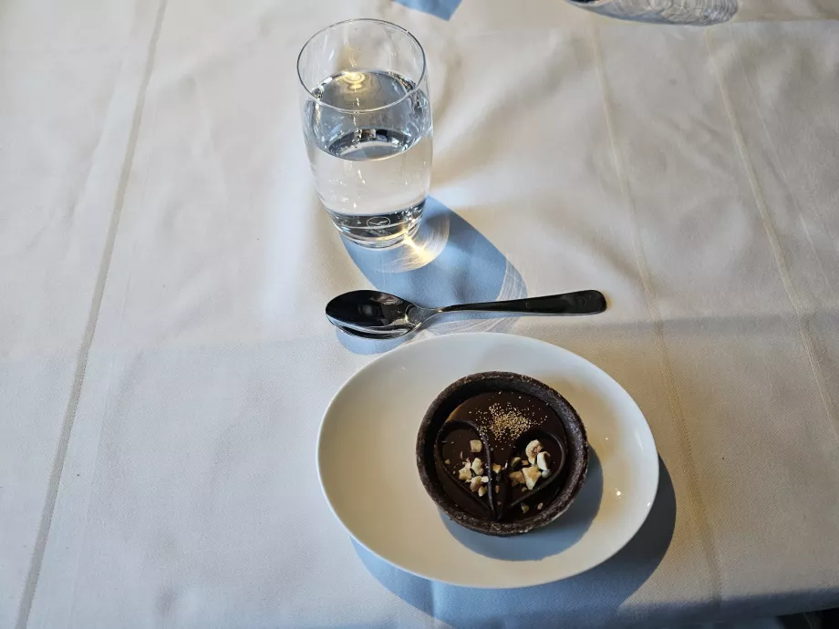 Postre antes del aterrizaje