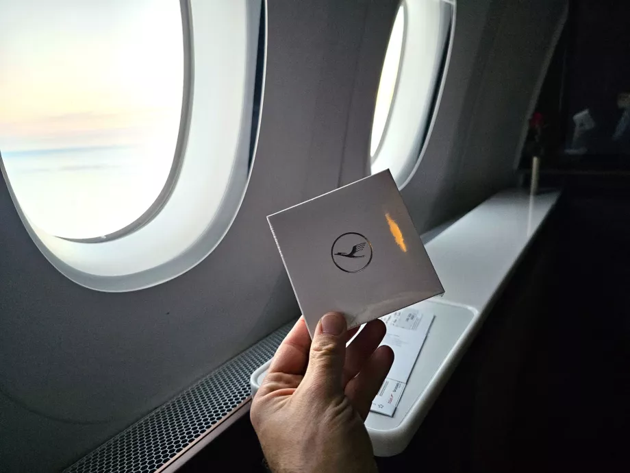 Caja de bombones de despedida