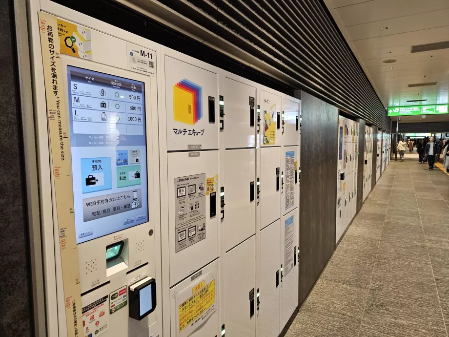 Taquillas para guardar el equipaje