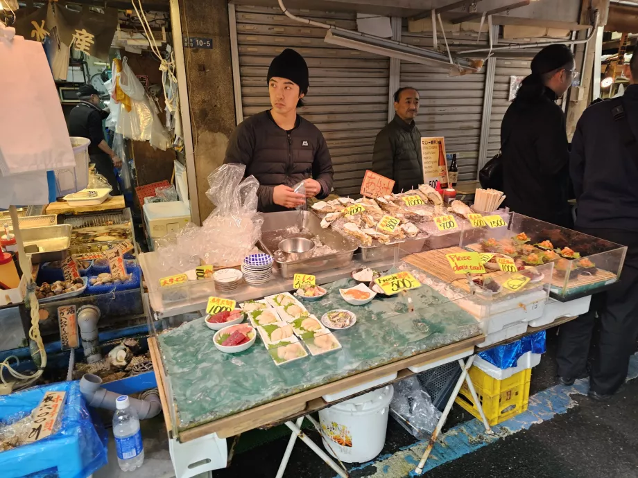 Mercado de pescado de Tsukiji