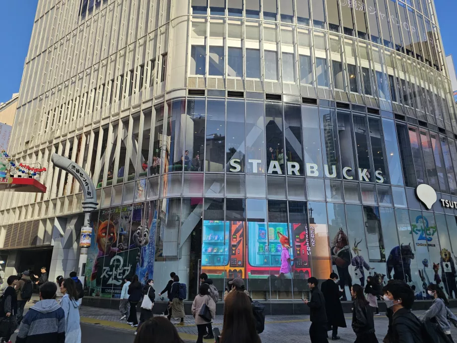 Starbucks en Shibuya Junction