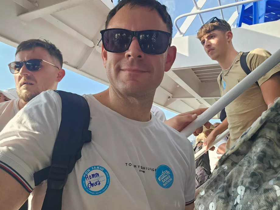 Pegatinas en la camiseta