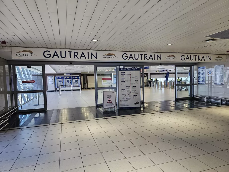 Estaciones de Gautrain