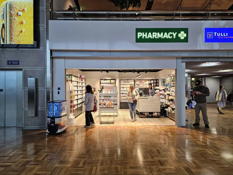 Farmacia, zona de tránsito