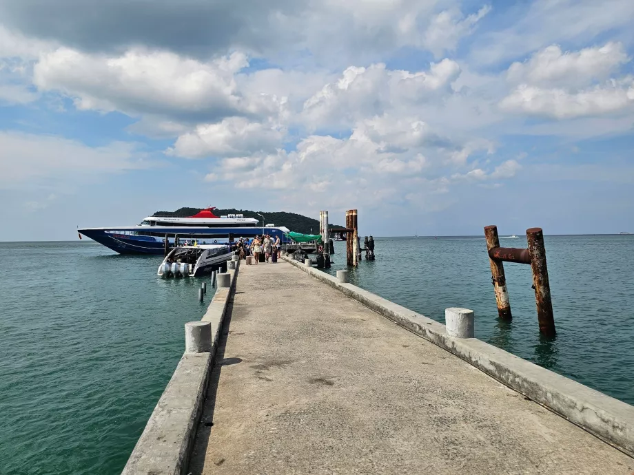 Muelle de Thong Sala en Koh Phangan
