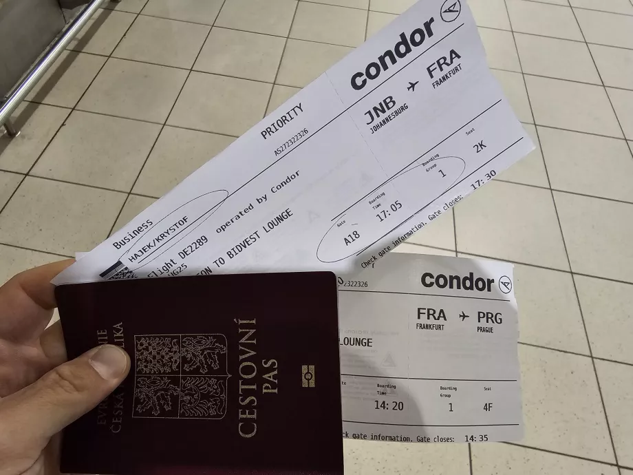 Tarjetas de embarque