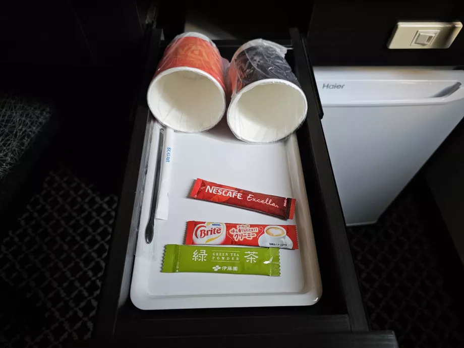 Café instantáneo y té verde