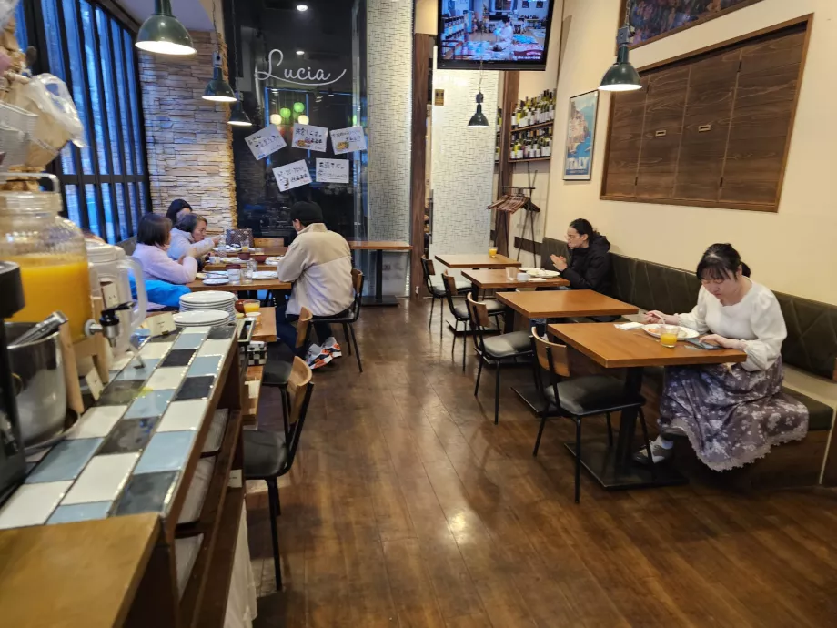 Desayuno - pizzeria Lucia