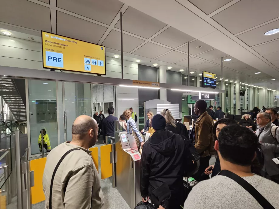 Embarque en el vuelo