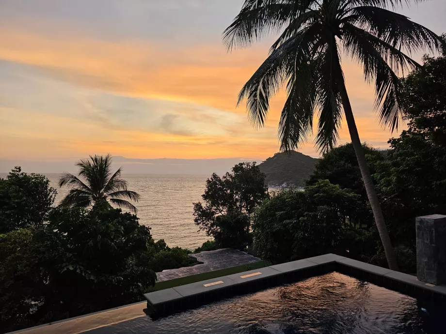 Vista matinal desde la habitación