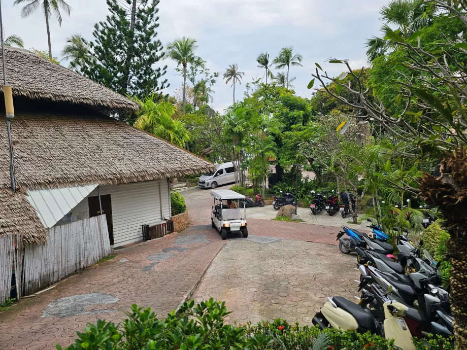 Aparcamiento para scooters