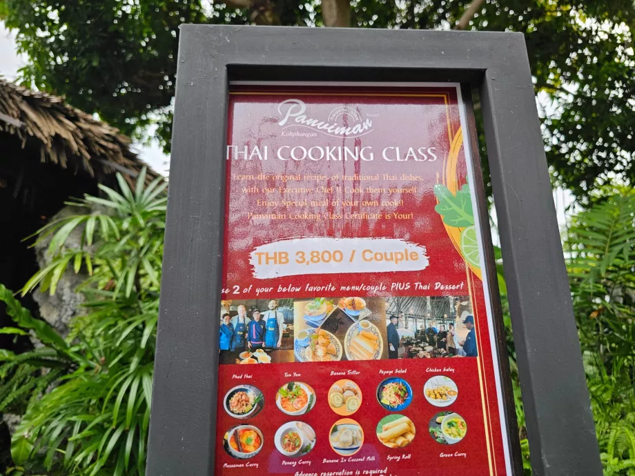 Oferta de clases de cocina