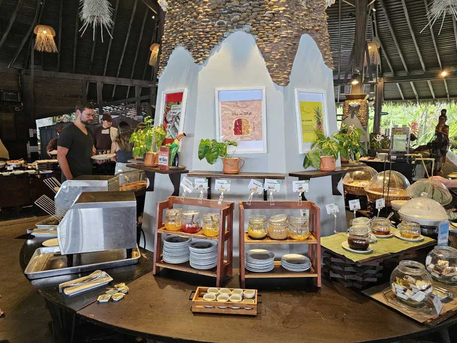 Desayuno: confituras y mermeladas