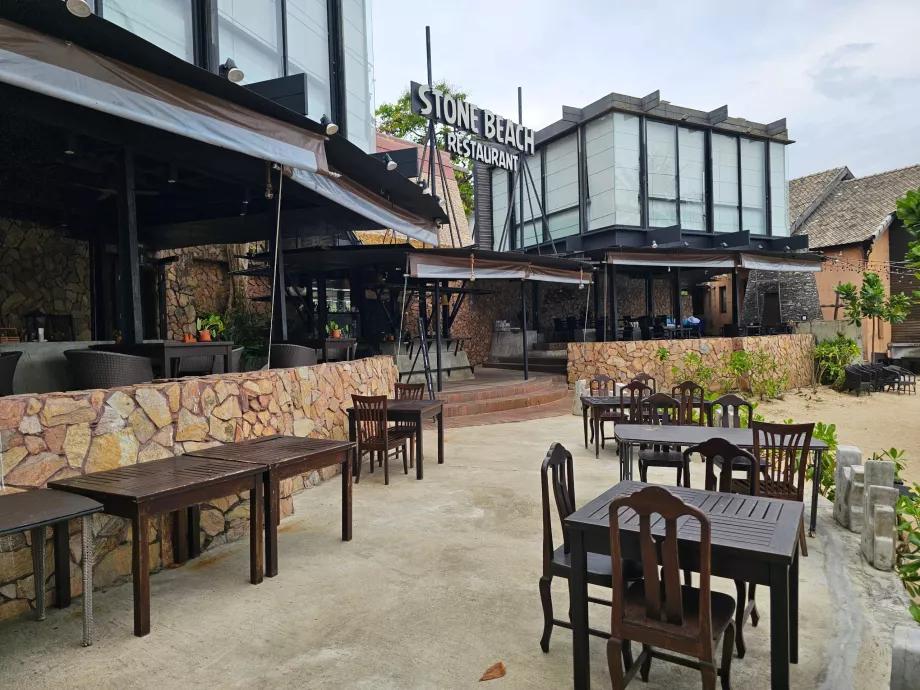 Restaurante en la playa