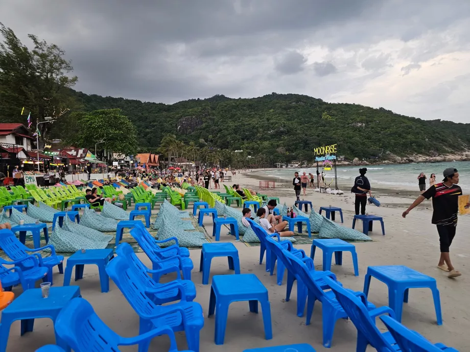 Preparativos para la Fiesta de la Luna Llena - tarde