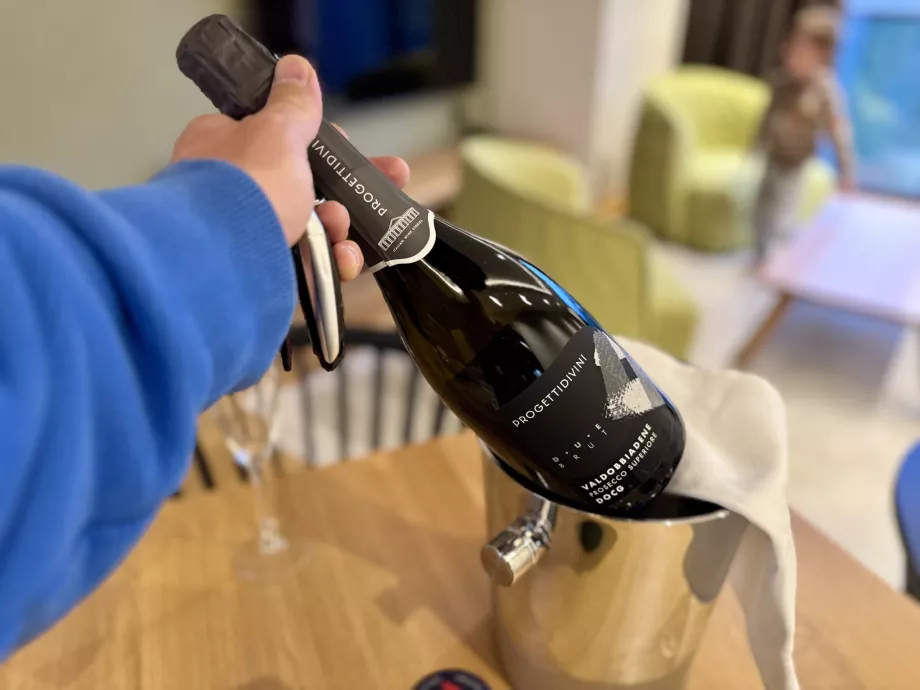 Prosecco de bienvenida