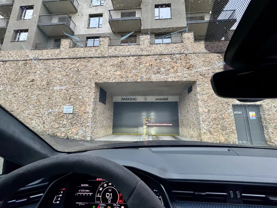 Entrada al garaje