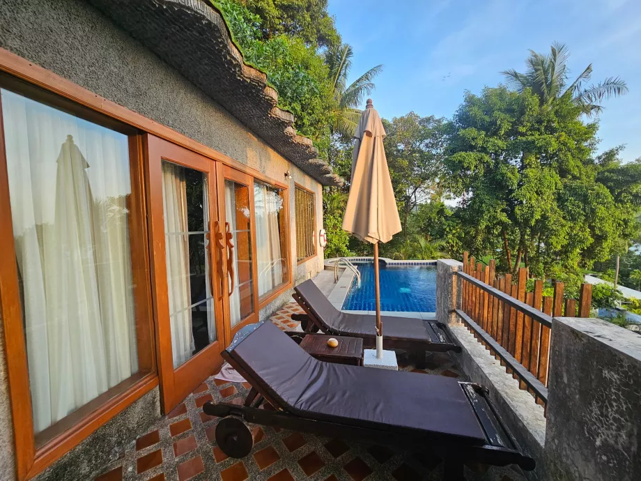 Terraza de nuestra villa