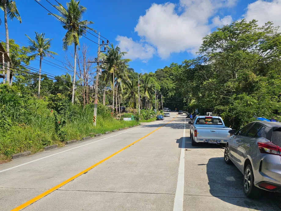 Carretera principal a Koh Phangan