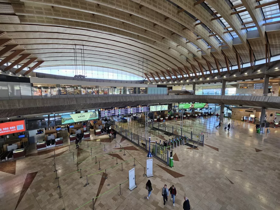 Sala de embarque del Aeropuerto Tenerife Norte