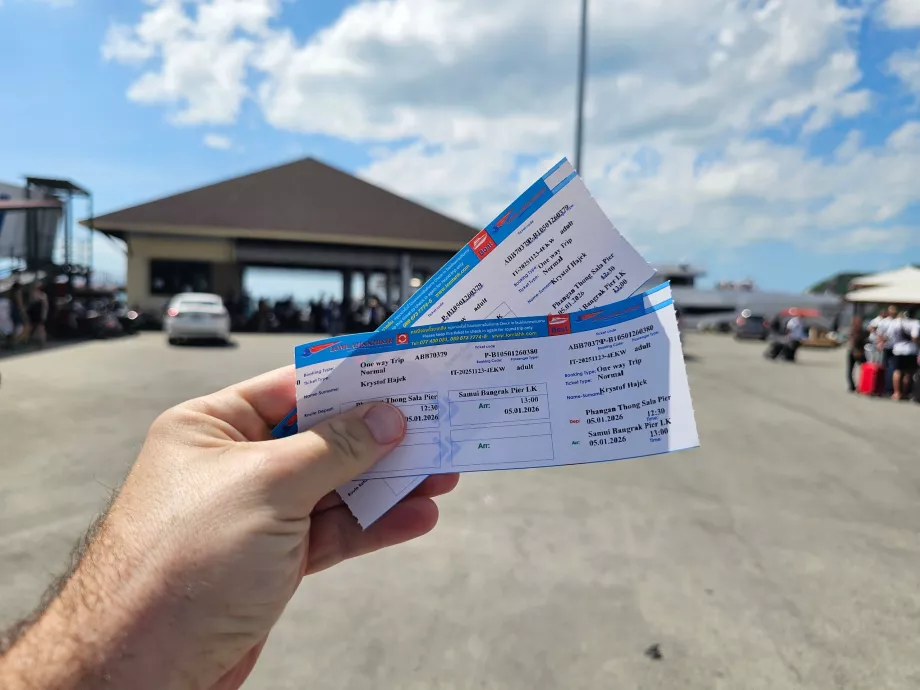 Billete de ferry Koh Phangan - Koh Samui