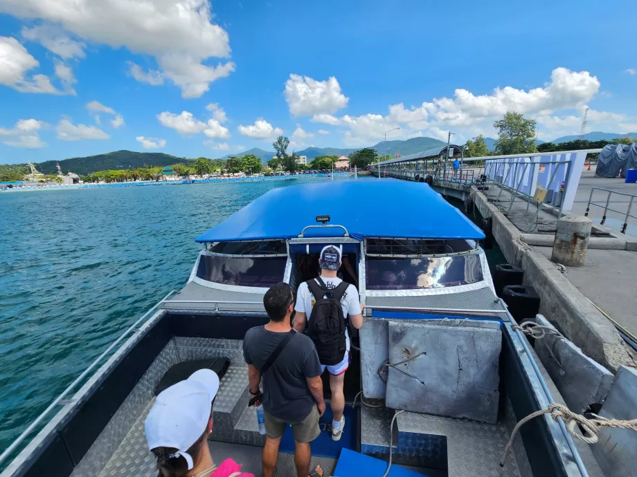 Lancha rápida Koh Phangan - Koh Samui