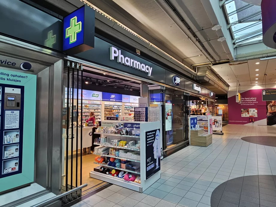 Farmacia Boots, Aeropuerto AMS