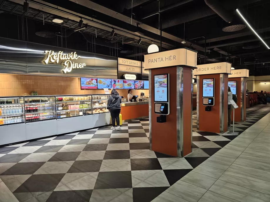 Restaurantes en la parte no Schengen