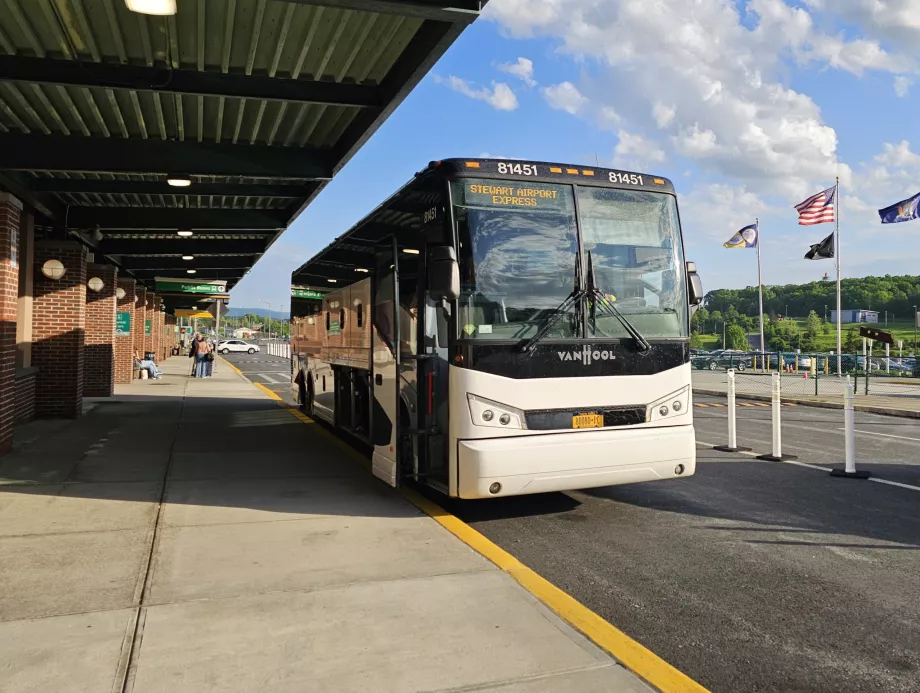 Megabus al centro de Nueva York
