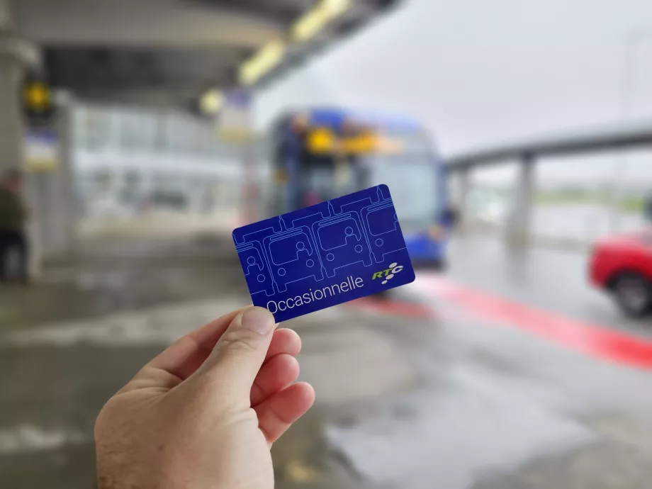 Billete de autobús