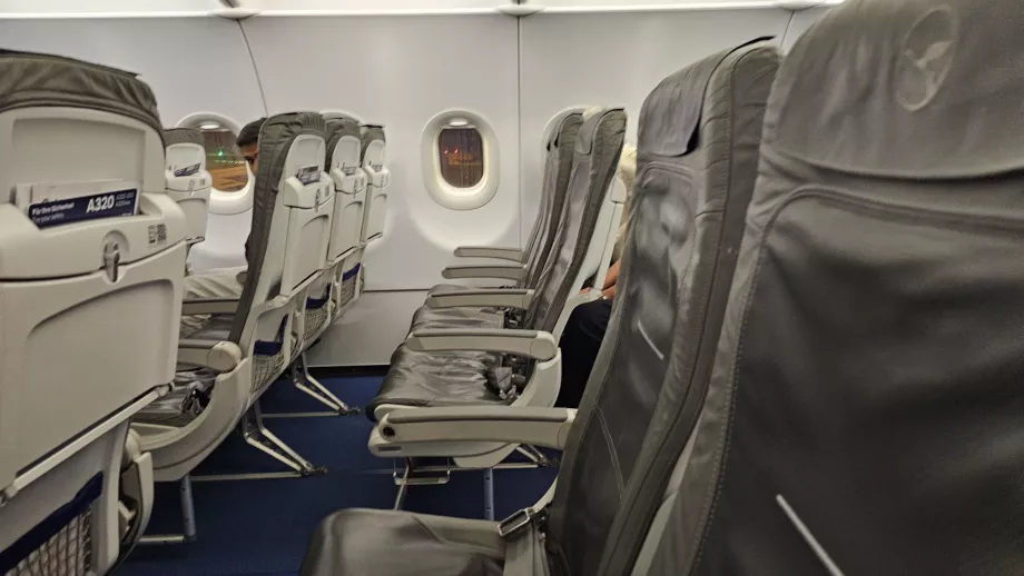 Clase turista, Airbus A320