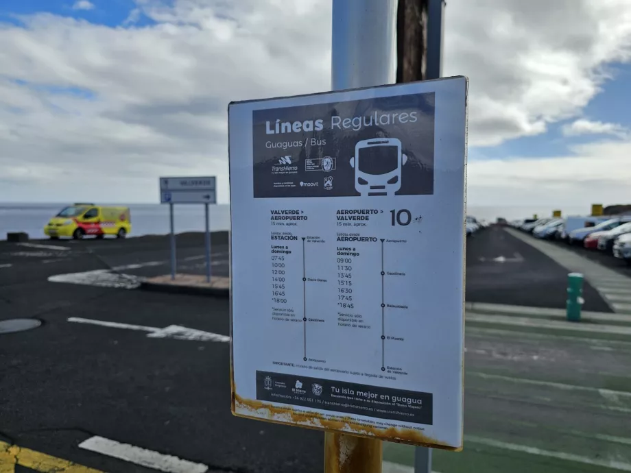 Horario de autobuses