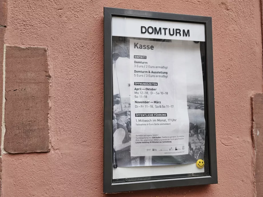 Precios de entrada a la torre