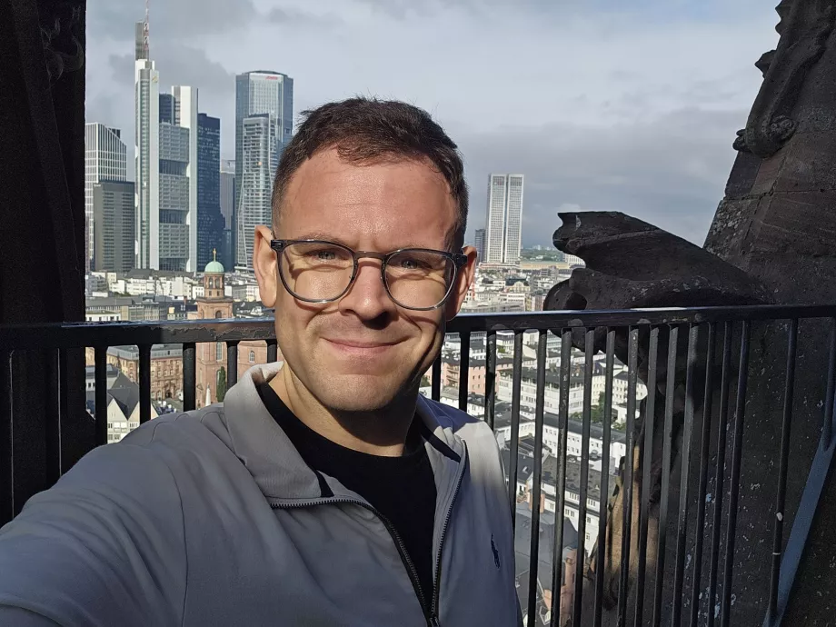 Yo en la vista desde Domturm