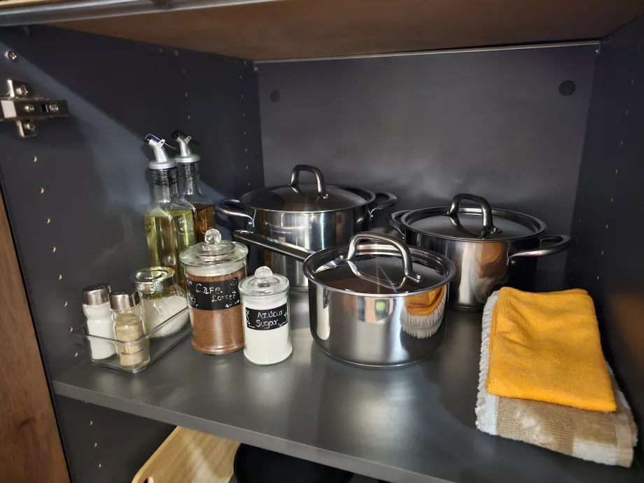 Instalaciones de cocina en el apartamento La Era