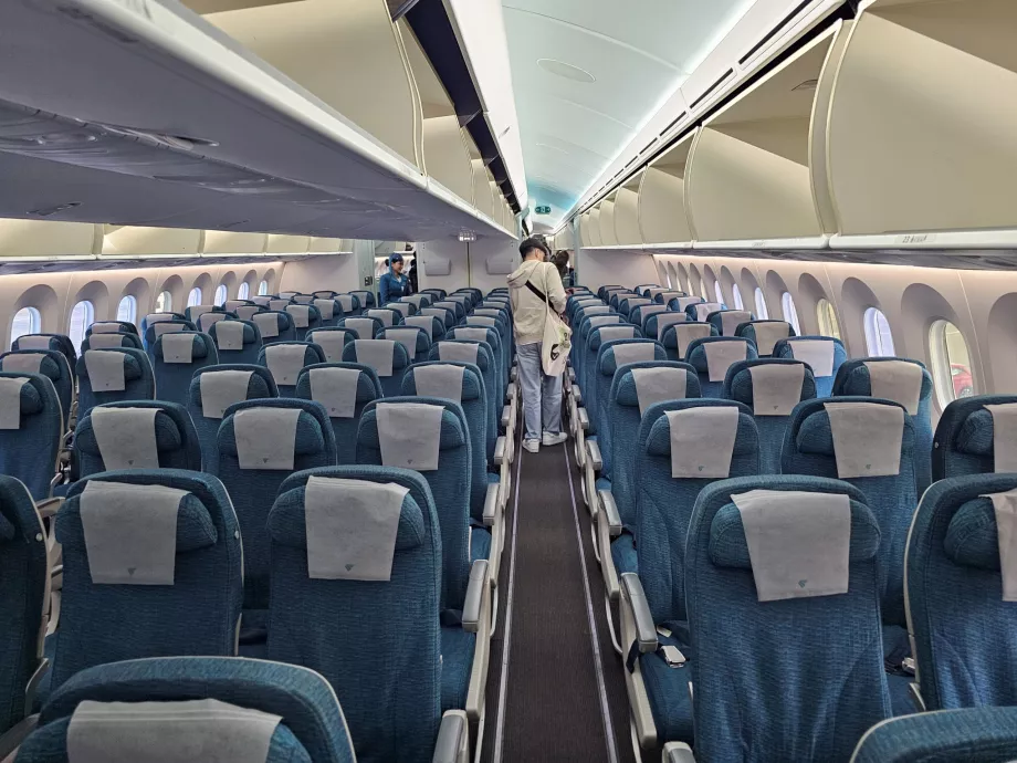 Cabina turista, Boeing 787-9